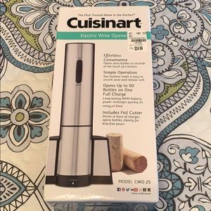 Cuisinart Electric Wine Bottle Opener!